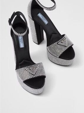 Prada | Shoes | Prada Jacquard Knit Platform Boots | Poshmark